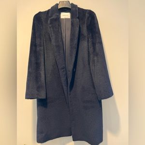 Aritzia Stedman Coat Alpaca Wool